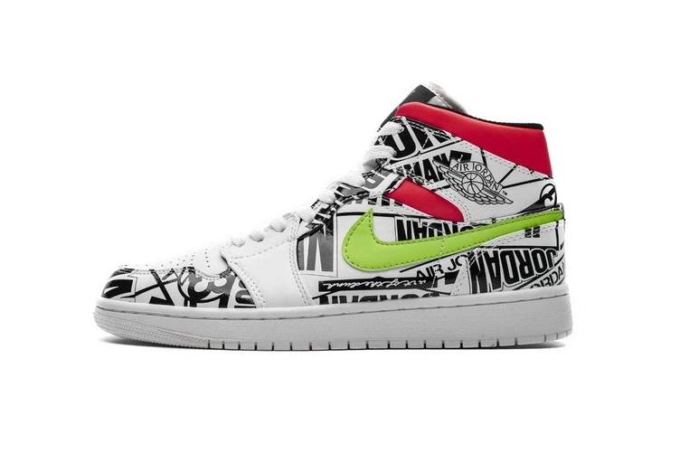 All-Over 554724-119 Logos air Jordan Mid 1 0517